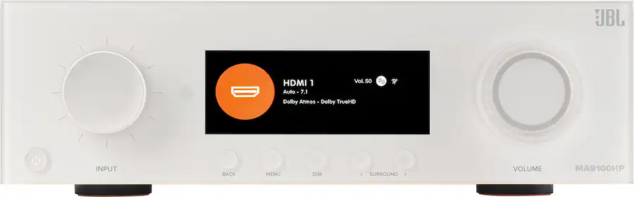 JBL MA9100HP White Front View