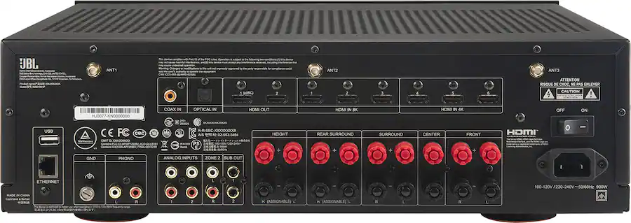 JBL MA9100HP Sleek Side Profile