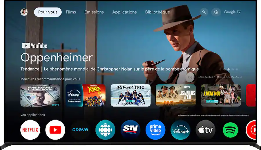 Sony A95L QD-OLED Front