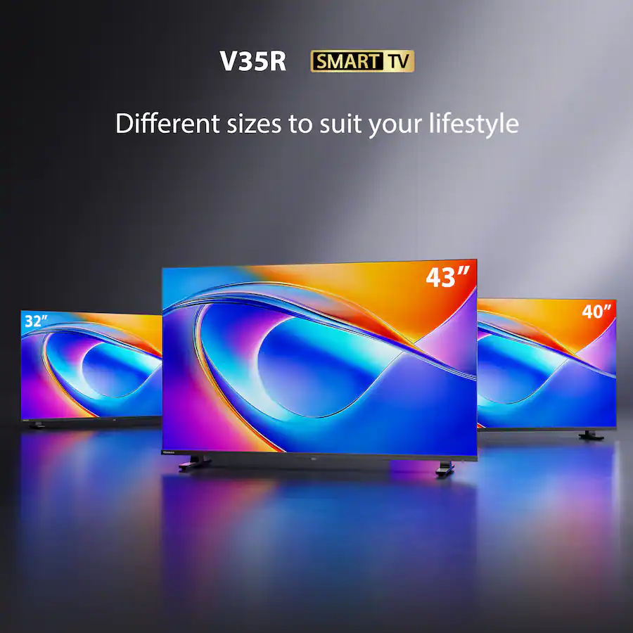 Fire TV OS Interface on Toshiba